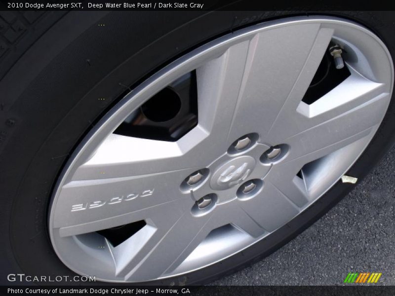 Deep Water Blue Pearl / Dark Slate Gray 2010 Dodge Avenger SXT