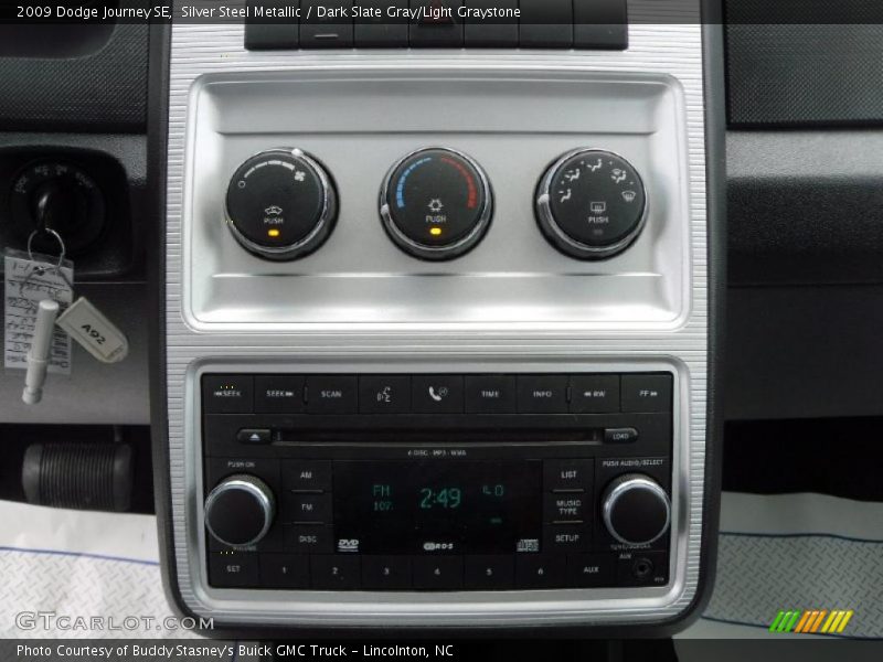 Silver Steel Metallic / Dark Slate Gray/Light Graystone 2009 Dodge Journey SE