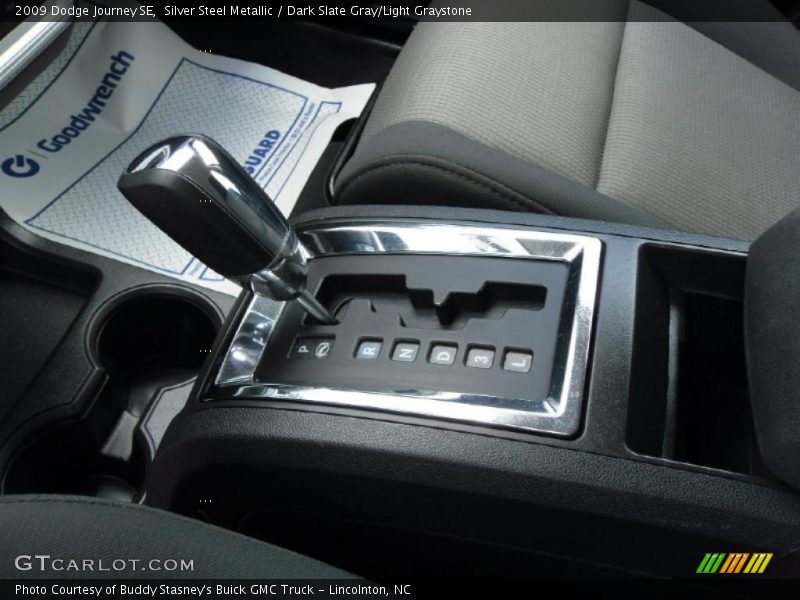 Silver Steel Metallic / Dark Slate Gray/Light Graystone 2009 Dodge Journey SE