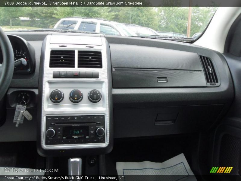 Silver Steel Metallic / Dark Slate Gray/Light Graystone 2009 Dodge Journey SE