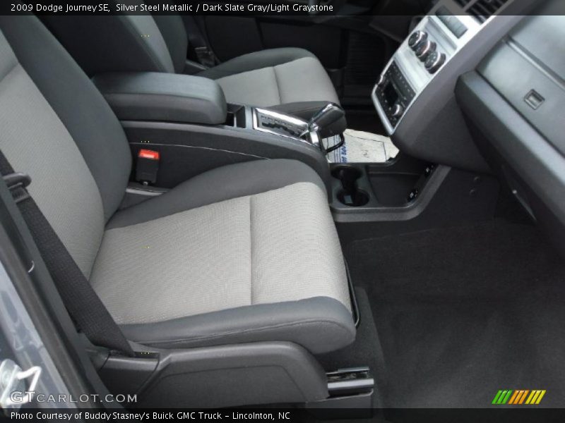 Silver Steel Metallic / Dark Slate Gray/Light Graystone 2009 Dodge Journey SE