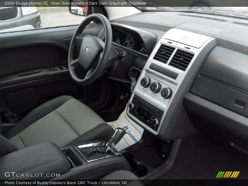 Silver Steel Metallic / Dark Slate Gray/Light Graystone 2009 Dodge Journey SE