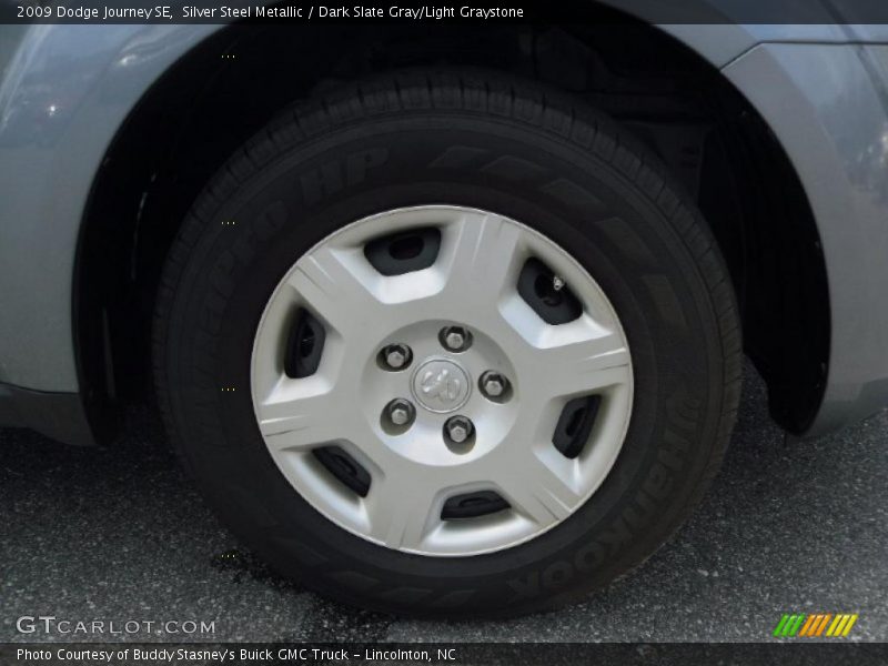 Silver Steel Metallic / Dark Slate Gray/Light Graystone 2009 Dodge Journey SE