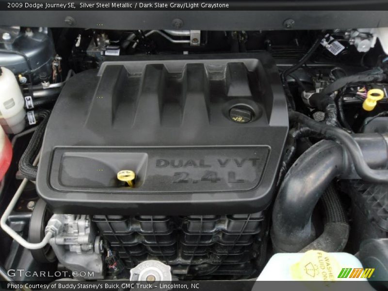 Silver Steel Metallic / Dark Slate Gray/Light Graystone 2009 Dodge Journey SE
