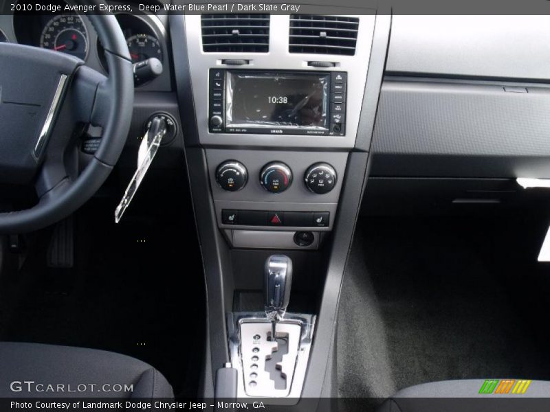 Deep Water Blue Pearl / Dark Slate Gray 2010 Dodge Avenger Express