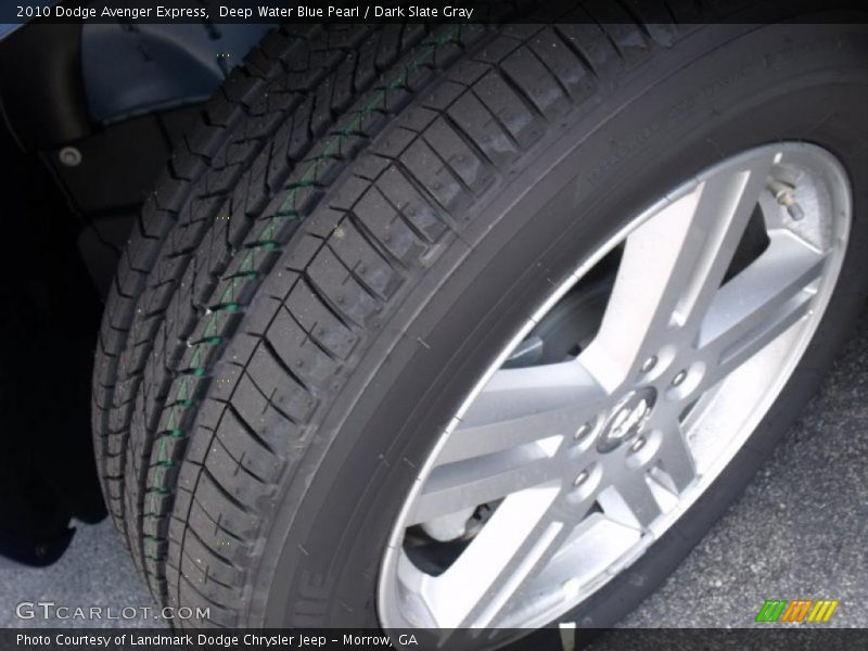 Deep Water Blue Pearl / Dark Slate Gray 2010 Dodge Avenger Express