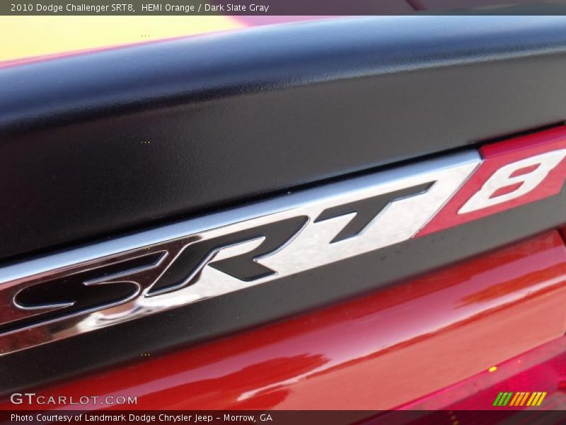 HEMI Orange / Dark Slate Gray 2010 Dodge Challenger SRT8