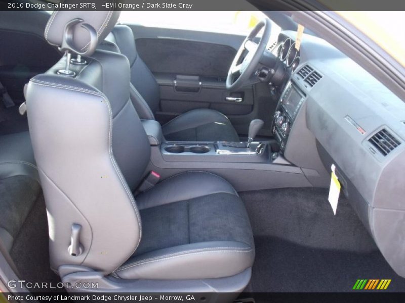 HEMI Orange / Dark Slate Gray 2010 Dodge Challenger SRT8
