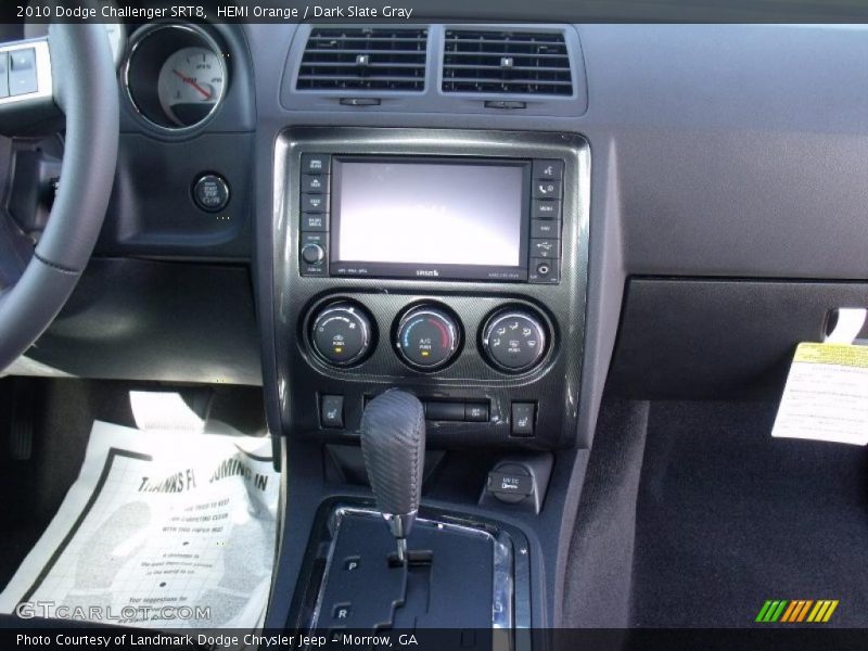 HEMI Orange / Dark Slate Gray 2010 Dodge Challenger SRT8