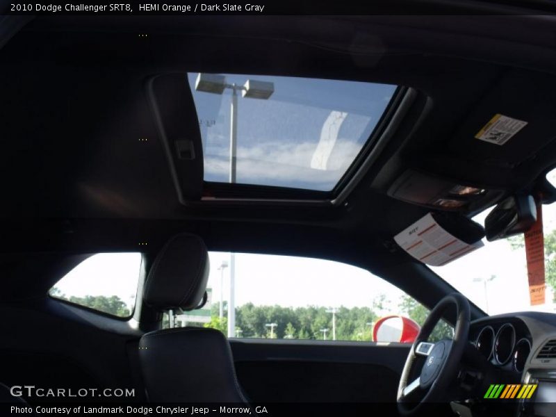 HEMI Orange / Dark Slate Gray 2010 Dodge Challenger SRT8