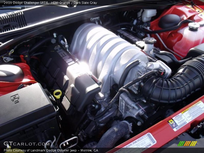 HEMI Orange / Dark Slate Gray 2010 Dodge Challenger SRT8
