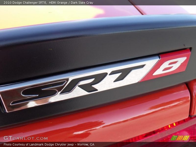 HEMI Orange / Dark Slate Gray 2010 Dodge Challenger SRT8