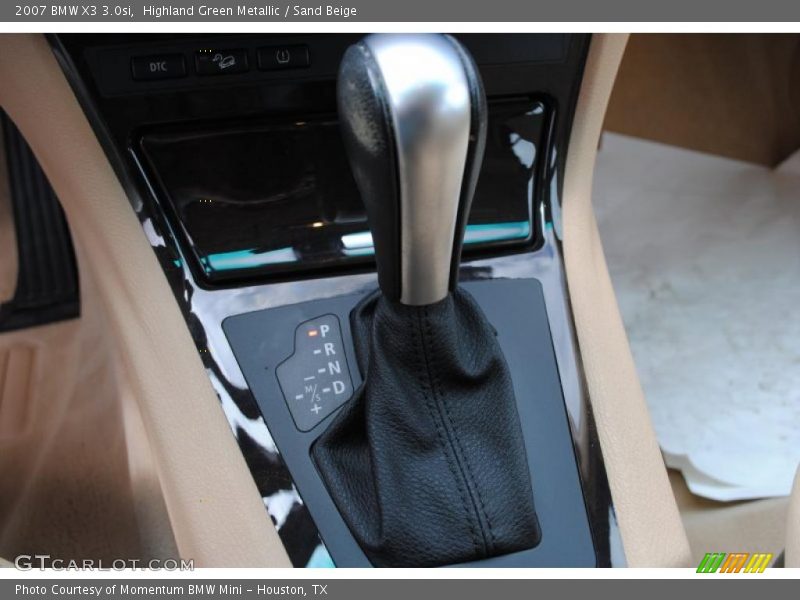 Highland Green Metallic / Sand Beige 2007 BMW X3 3.0si