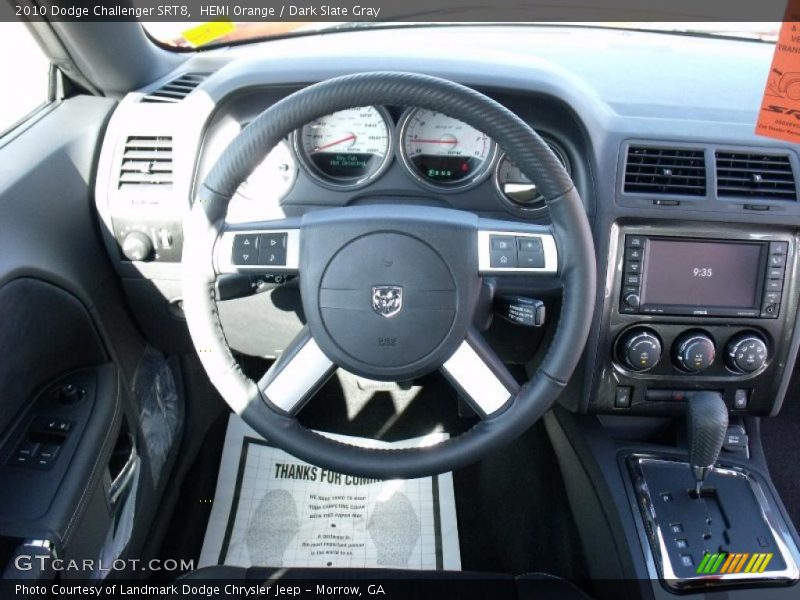 HEMI Orange / Dark Slate Gray 2010 Dodge Challenger SRT8