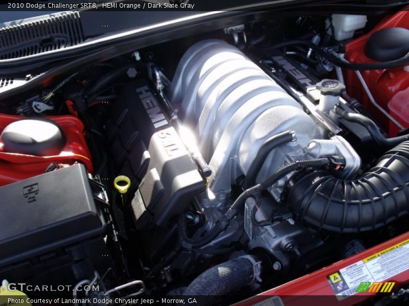 HEMI Orange / Dark Slate Gray 2010 Dodge Challenger SRT8