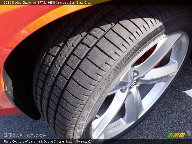 HEMI Orange / Dark Slate Gray 2010 Dodge Challenger SRT8