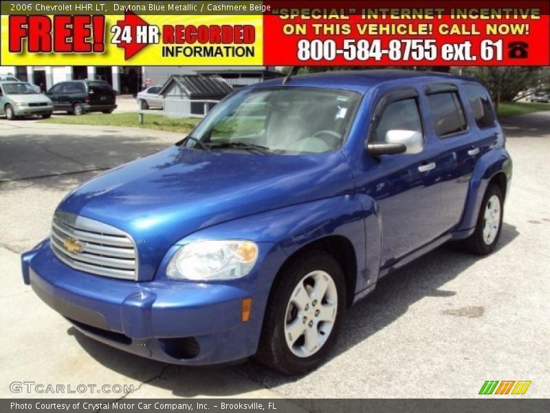 Daytona Blue Metallic / Cashmere Beige 2006 Chevrolet HHR LT
