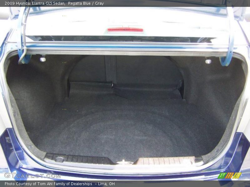 Regatta Blue / Gray 2009 Hyundai Elantra GLS Sedan