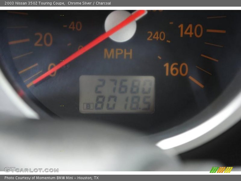 Chrome Silver / Charcoal 2003 Nissan 350Z Touring Coupe