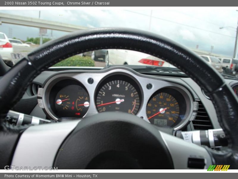 Chrome Silver / Charcoal 2003 Nissan 350Z Touring Coupe