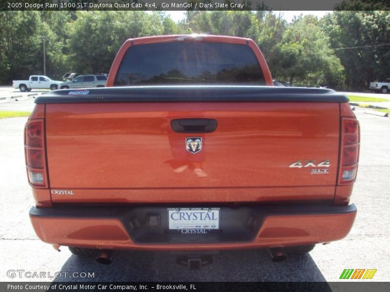 Go ManGo! / Dark Slate Gray 2005 Dodge Ram 1500 SLT Daytona Quad Cab 4x4