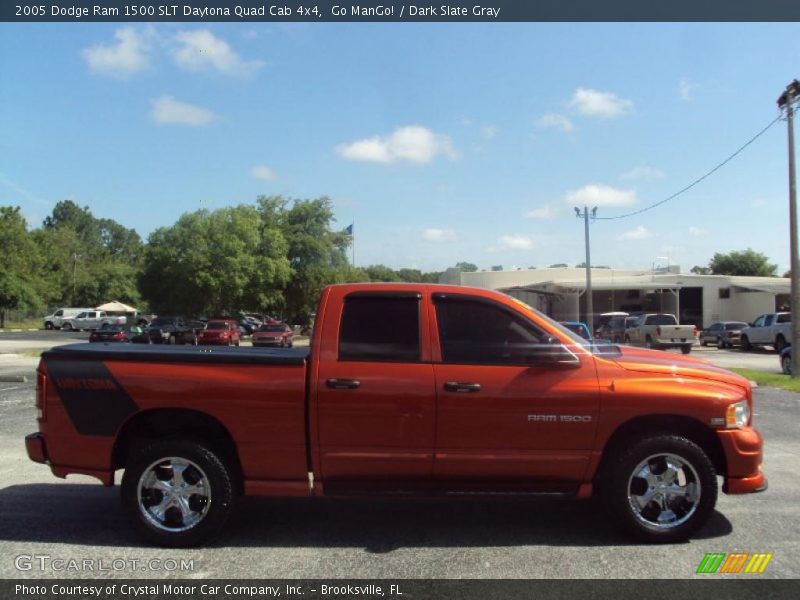 Go ManGo! / Dark Slate Gray 2005 Dodge Ram 1500 SLT Daytona Quad Cab 4x4
