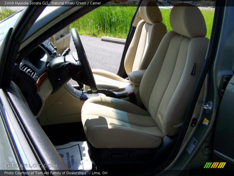 Natural Khaki Green / Camel 2009 Hyundai Sonata GLS