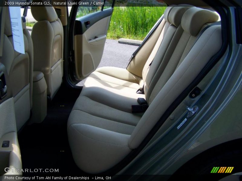 Natural Khaki Green / Camel 2009 Hyundai Sonata GLS