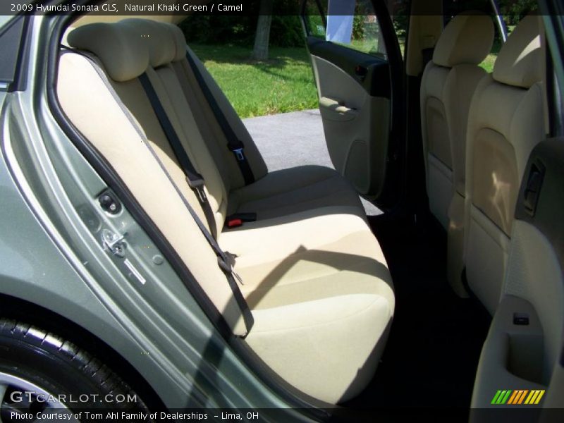 Natural Khaki Green / Camel 2009 Hyundai Sonata GLS