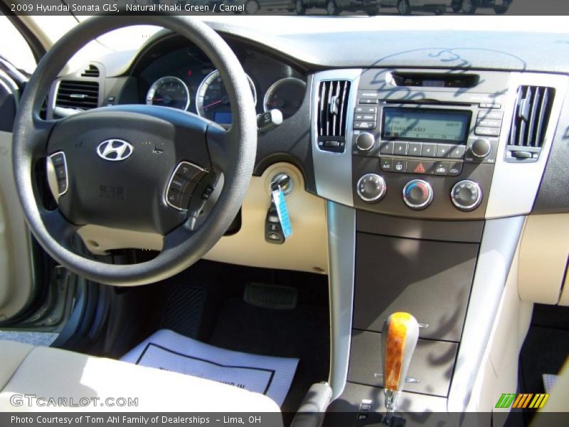 Natural Khaki Green / Camel 2009 Hyundai Sonata GLS