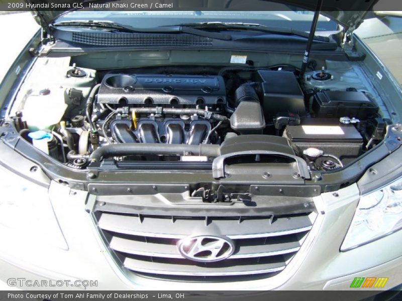 Natural Khaki Green / Camel 2009 Hyundai Sonata GLS