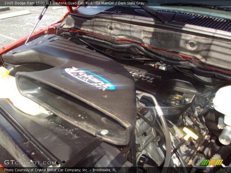 Go ManGo! / Dark Slate Gray 2005 Dodge Ram 1500 SLT Daytona Quad Cab 4x4