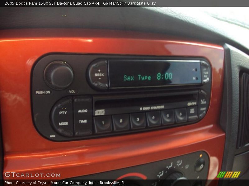 Go ManGo! / Dark Slate Gray 2005 Dodge Ram 1500 SLT Daytona Quad Cab 4x4