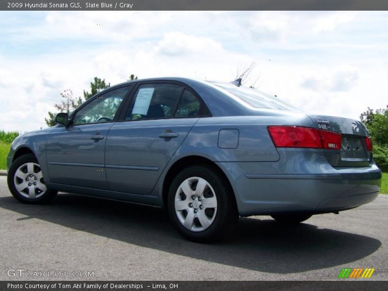 Slate Blue / Gray 2009 Hyundai Sonata GLS