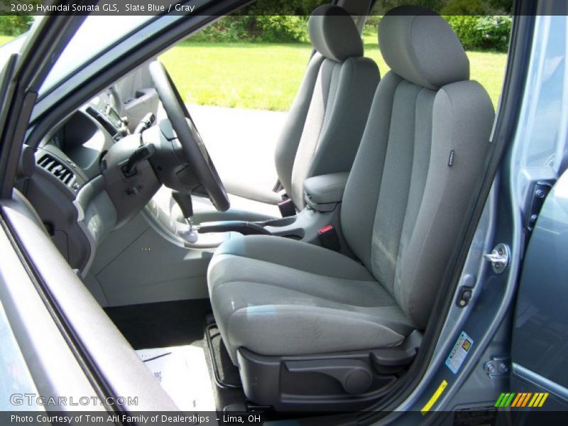 Slate Blue / Gray 2009 Hyundai Sonata GLS