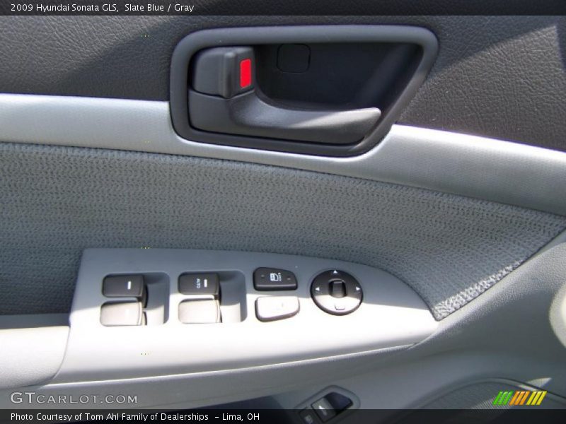Slate Blue / Gray 2009 Hyundai Sonata GLS