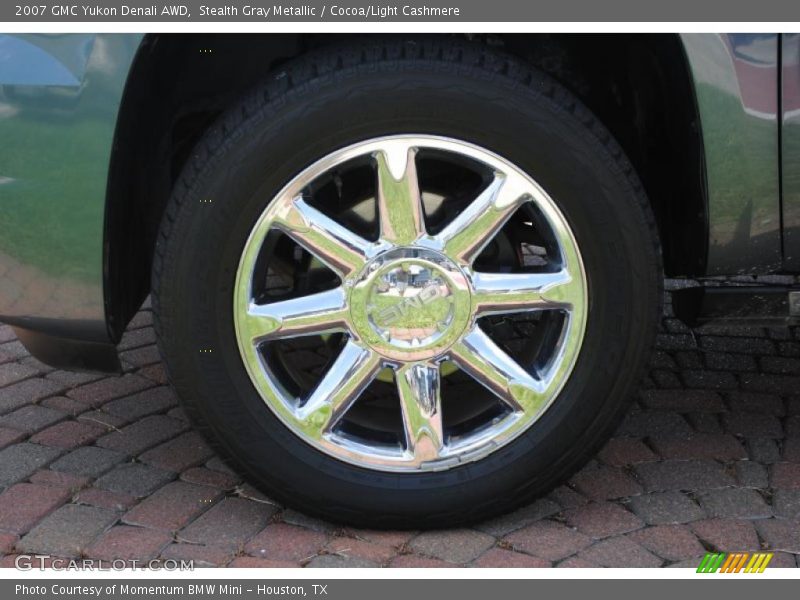 Stealth Gray Metallic / Cocoa/Light Cashmere 2007 GMC Yukon Denali AWD