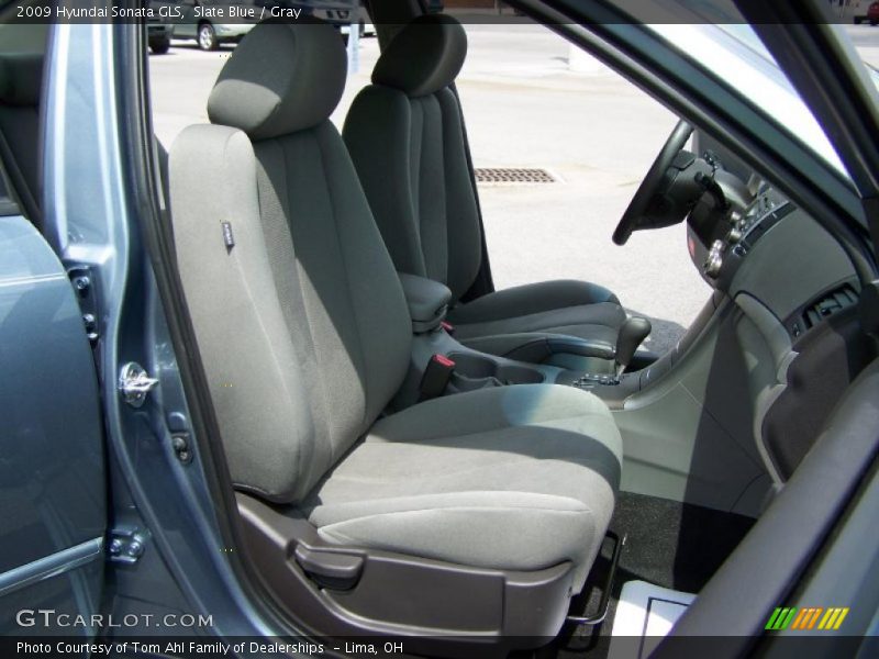 Slate Blue / Gray 2009 Hyundai Sonata GLS