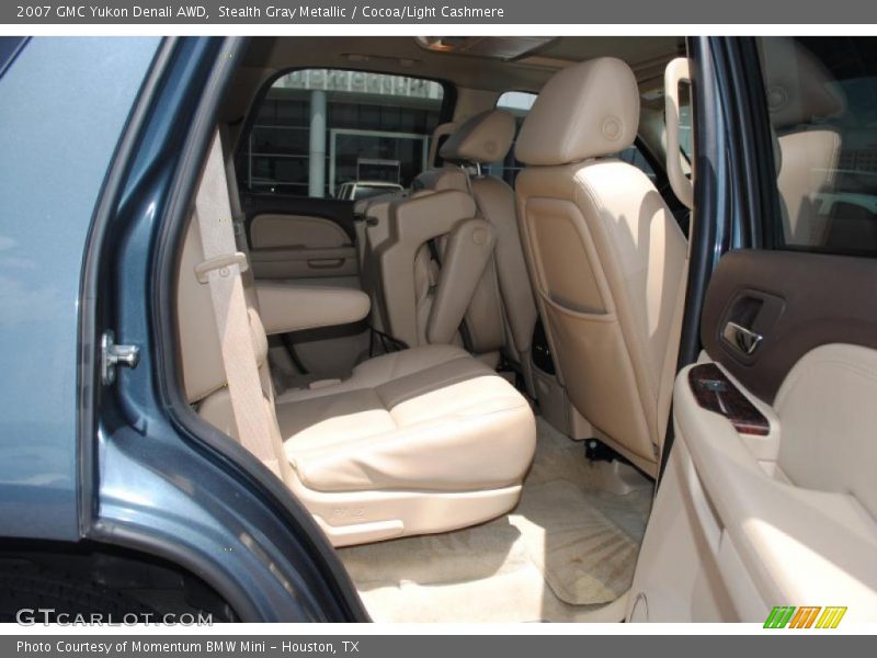 Stealth Gray Metallic / Cocoa/Light Cashmere 2007 GMC Yukon Denali AWD