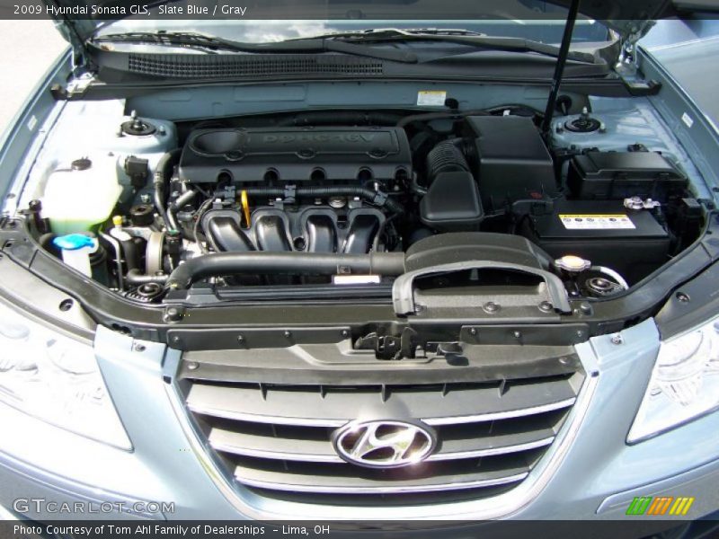 Slate Blue / Gray 2009 Hyundai Sonata GLS