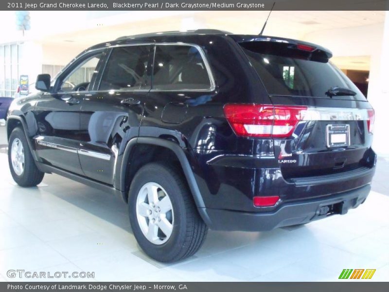Blackberry Pearl / Dark Graystone/Medium Graystone 2011 Jeep Grand Cherokee Laredo