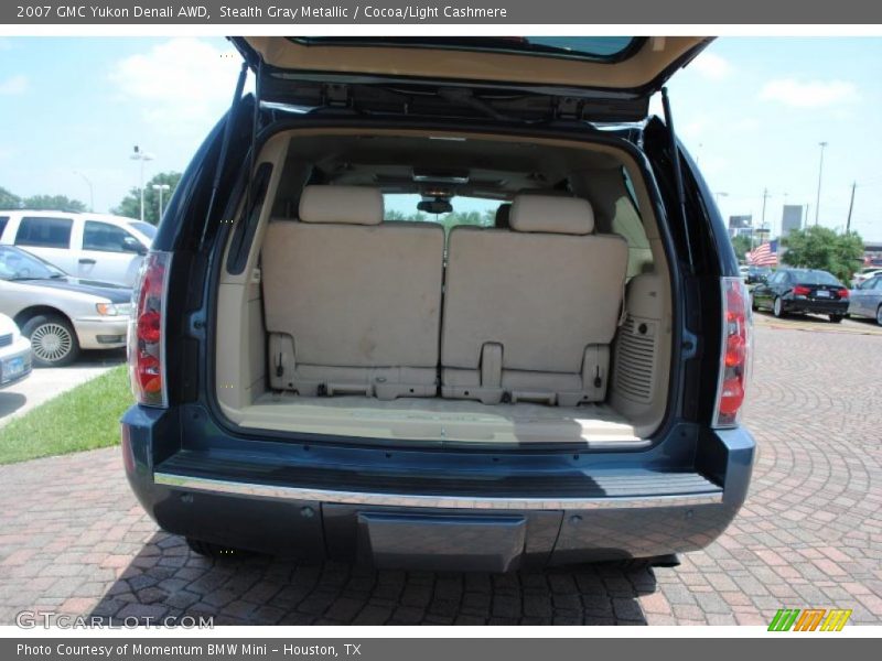 Stealth Gray Metallic / Cocoa/Light Cashmere 2007 GMC Yukon Denali AWD