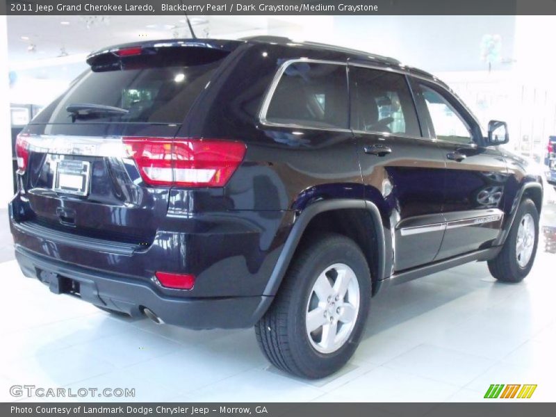 Blackberry Pearl / Dark Graystone/Medium Graystone 2011 Jeep Grand Cherokee Laredo
