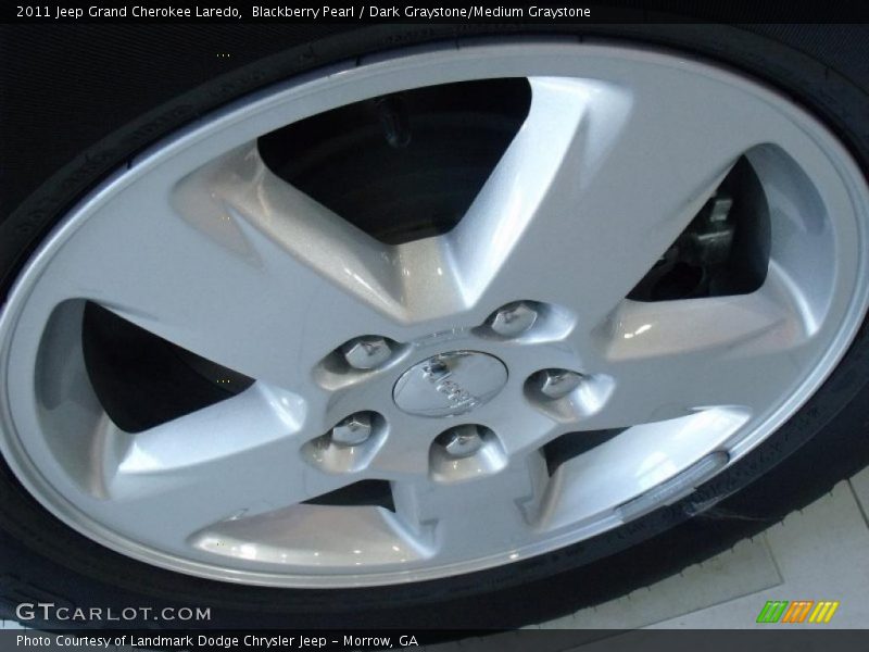 Blackberry Pearl / Dark Graystone/Medium Graystone 2011 Jeep Grand Cherokee Laredo