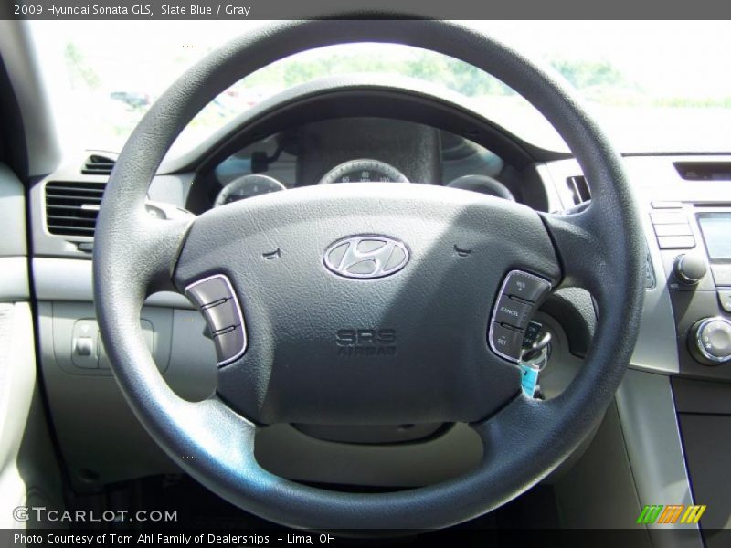 Slate Blue / Gray 2009 Hyundai Sonata GLS
