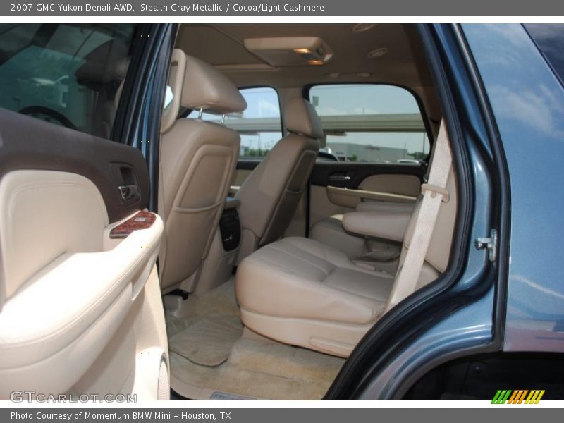 Stealth Gray Metallic / Cocoa/Light Cashmere 2007 GMC Yukon Denali AWD
