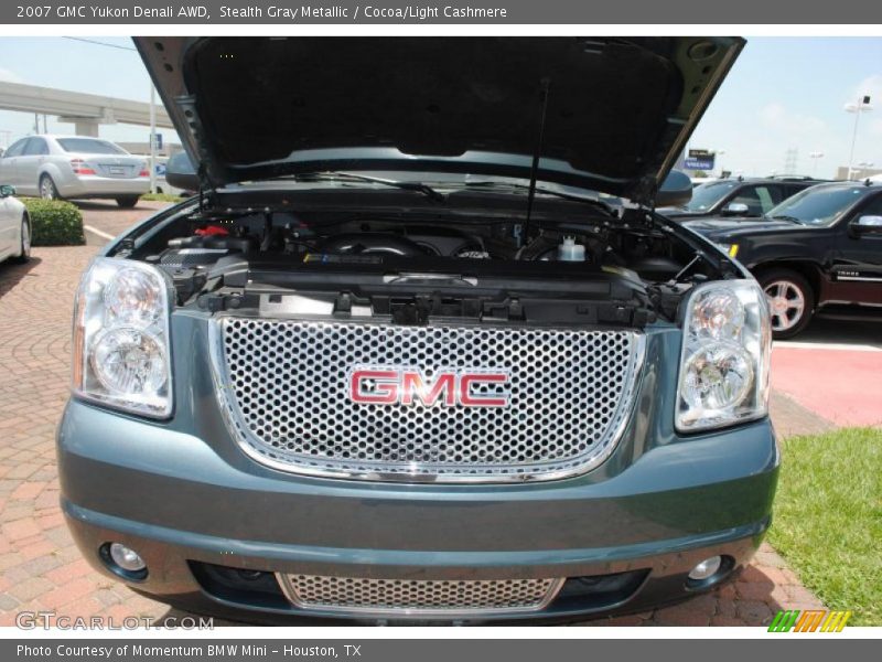 Stealth Gray Metallic / Cocoa/Light Cashmere 2007 GMC Yukon Denali AWD