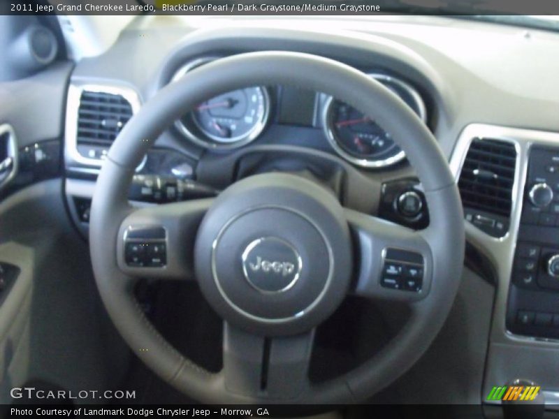 Blackberry Pearl / Dark Graystone/Medium Graystone 2011 Jeep Grand Cherokee Laredo
