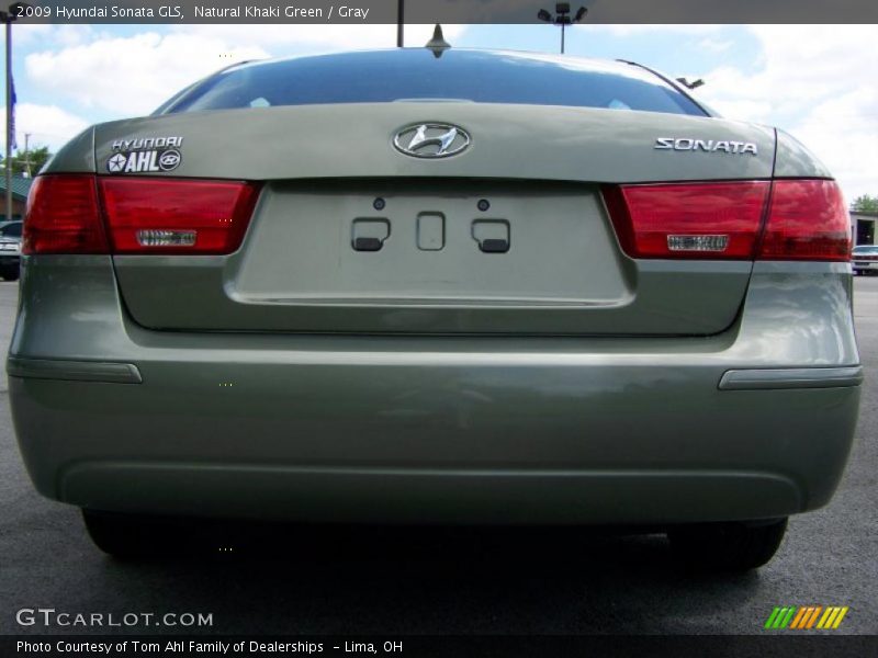 Natural Khaki Green / Gray 2009 Hyundai Sonata GLS