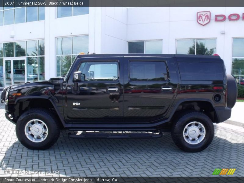 Black / Wheat Beige 2007 Hummer H2 SUV